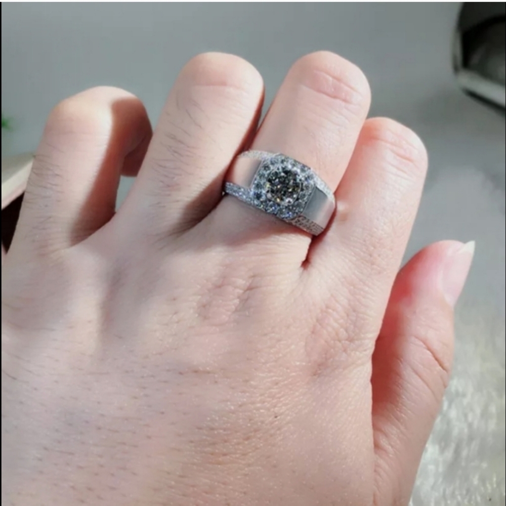 New 925 Silver Ring For Men - Picture 2 of 6